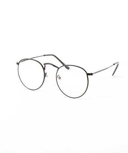 メタルフレームメガネ