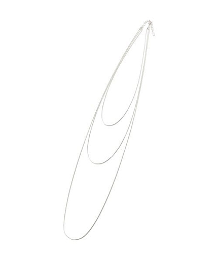 3連ロングネックレス