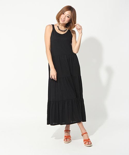 TRノースリマキシワンピース