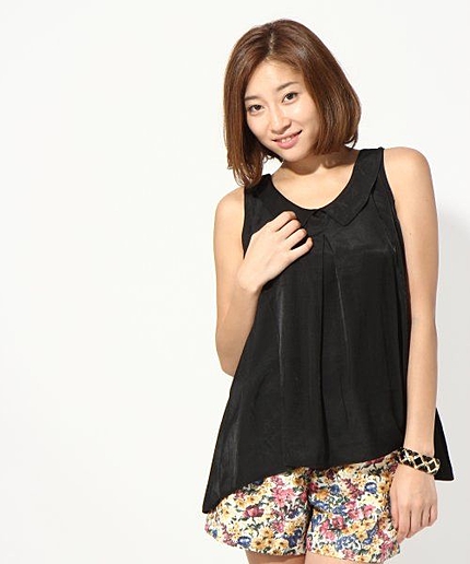 2WAYノースリブラウス