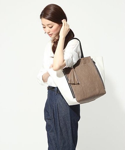 【WEB限定】ZIPPERカラートート