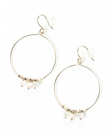 ガラスドロップフープ