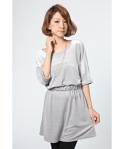 ベロアチュニック