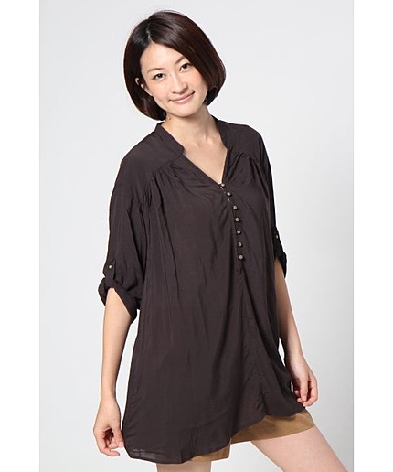 ギャザースキッパーシャツ