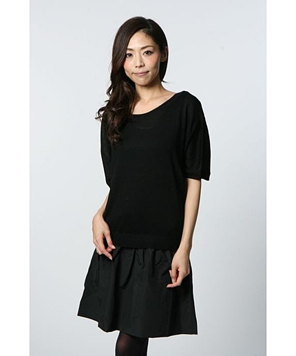 バルーンスカートドッキングワンピ