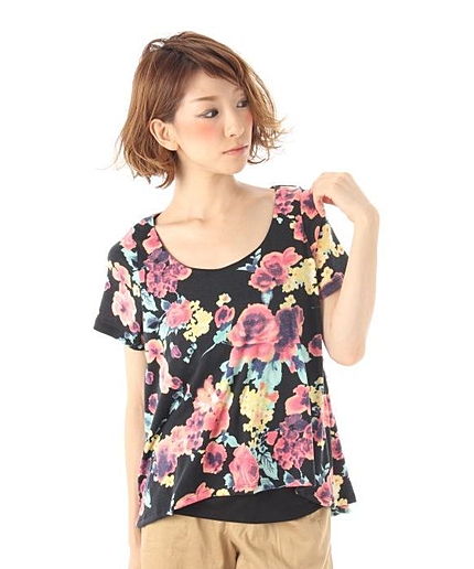 レイヤープリントT