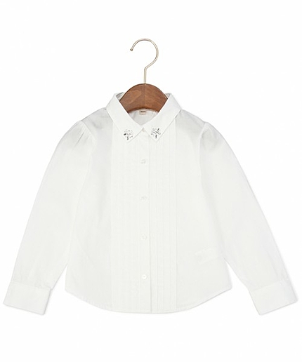 ビジュー シャツ