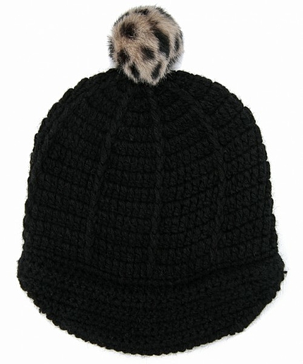 GUAPA ポンポンニットキャップ