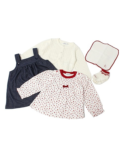 【BABY】ギフトBOX（スムースチェリープリント)