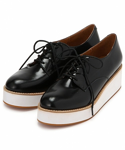 JEFFREY CAMPBELL 厚底レースアップ45/◆J/C SL RACE UP45