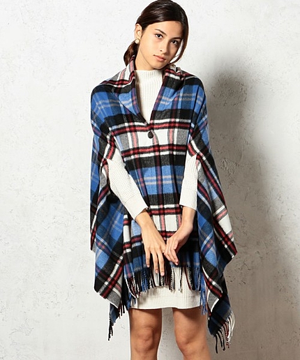 GT V/LAMB アンゴラ ケープ