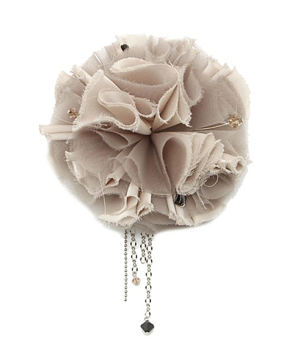 ジョーゼットフラワーコサージュ