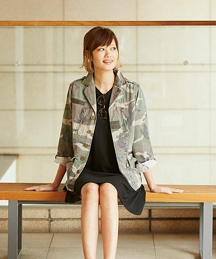 【WEB限定】 ○JCRP　Cｶﾓﾌﾗ　ﾐﾘﾀﾘｰJK / 迷彩 / カモフラージュ / ο