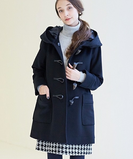 [WEB限定]GT BIGフード Aライン ダッフルコート