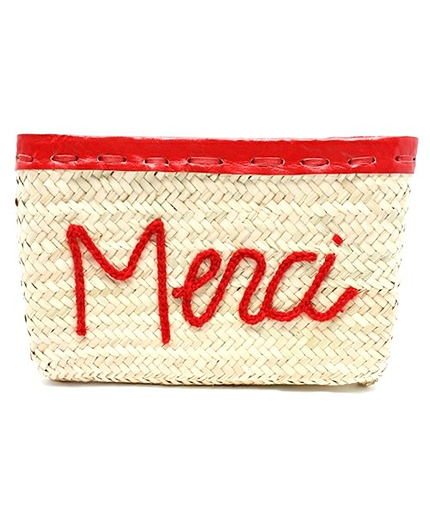 ＜Fatima Morocco＞メッセージ クラッチバッグ