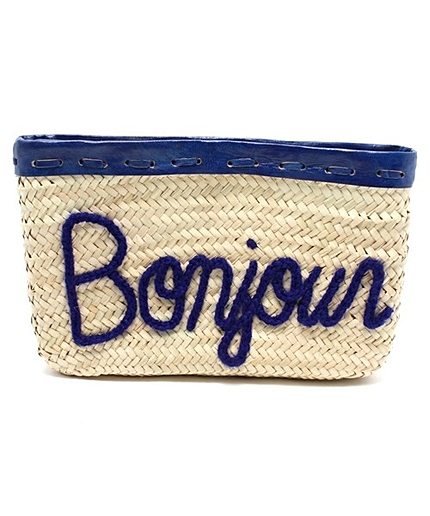 ＜Fatima Morocco＞メッセージ クラッチバッグ