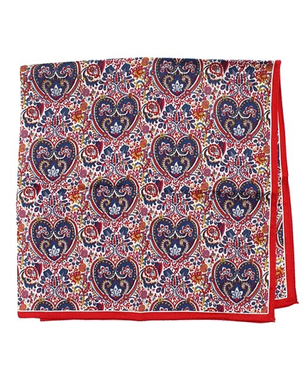 リバティ プリント ハンカチ (ハート) 14FW