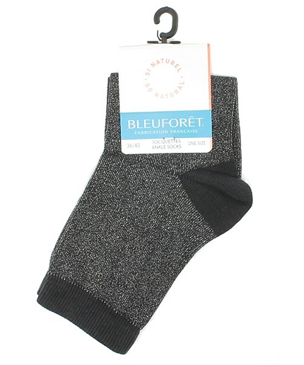 BLUE　FORET*DRAWER SHINYソックス