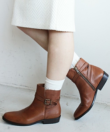 BYSF ∵レザーベルトブーツ