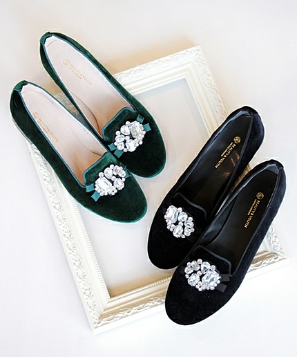 BYSF ∵ベルベットビジューオペラフラット