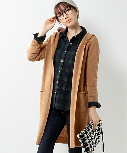 SFL ロングニット　パーカー