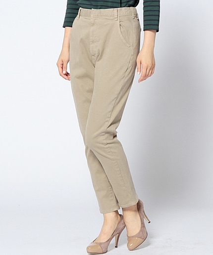 起毛 チノ ユルテーパード パンツ/AE キモウ CHINO ユルTPD PT