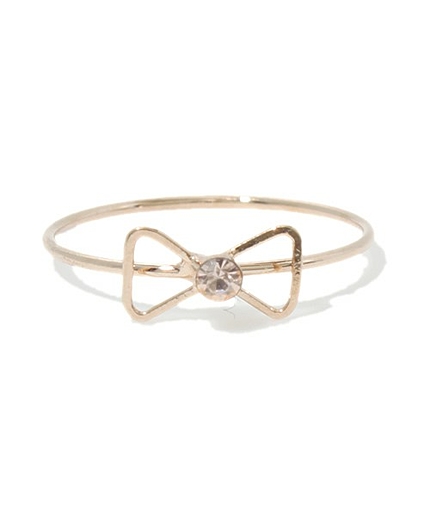 BY ミニリボンモチーフ ピンキーリング