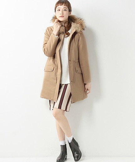 JOC リバーシブル 中綿 コート / 2WAY