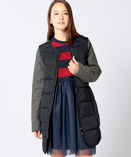 ECOALF　コンビロングダウンジャケット/ ECOALF CMB LONG DWN JKT