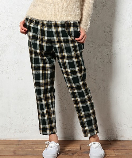 GC SHETLAND タックパンツ