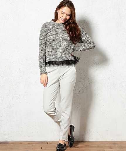 GT W/Nアゼスソレース プルオーバー ニット