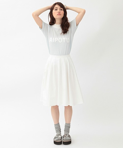 【予約】タイプライタータックスカート/AEBC ﾀｲﾌﾟﾗｲﾀｰﾀｯｸ ＳＫ