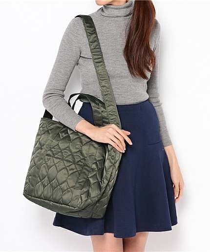 リバーシブルキルティングトート/ AE RV QLT TOTE