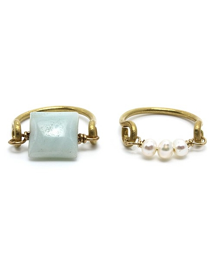 ☆【JourdeLanguage】GenuineStoneRing