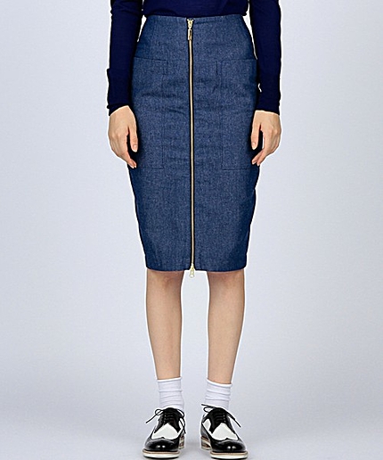 LEPLUSS denim sk/スカート