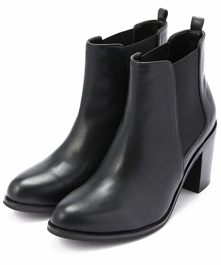 ★ボワソンショコラ/B サイドゴアショートブーツ70