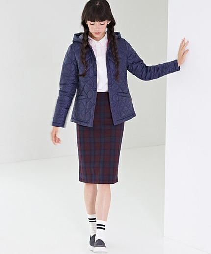 [ラベンハム]LAVENHAM HOOD SHORTコート