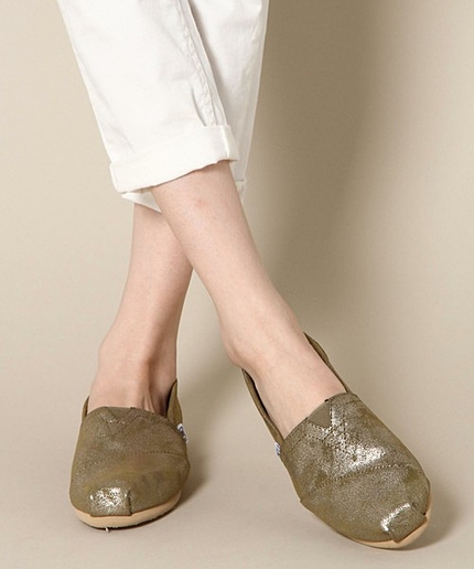 BYBC TOMS コーティングスリッポン