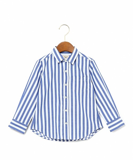 ストライプ シャツ ロングスリーブ