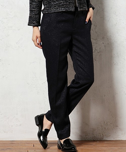 GO P/R/N/PU ラメTWD N/TKパンツ