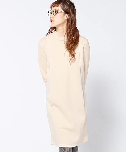 ポケットハイネックワンピース/AEBC POC HI/N OP