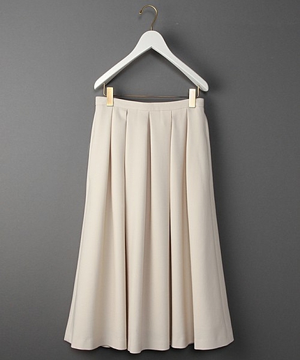 ＜6(ROKU)＞TUCK SKIRT/ｽｶｰﾄ