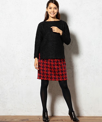 GC チドリガラJQ タイト スカート