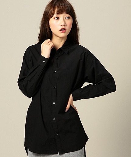 BYBC コットンロングレギュラーカラーシャツ ◆◆◆