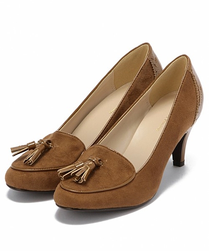 GT タッセルパンプス