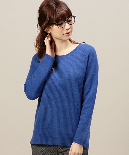 BYSF ∵アンゴラアゼチュニックニット