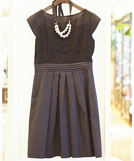 JPCL レースキリカエ タック フレア ワンピース / 結婚式