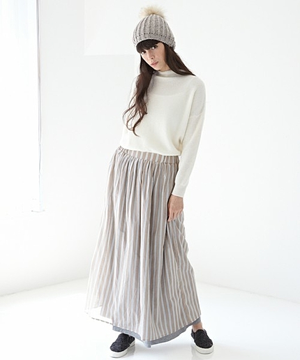 ★★[WEB限定]GC リバーシブルMAXI スカート