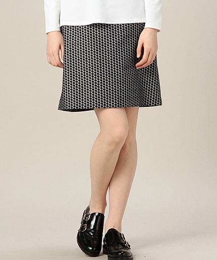 BYTF キューブジャカードAラインスカート