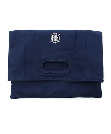 コットンキャンバスクラッチバッグ